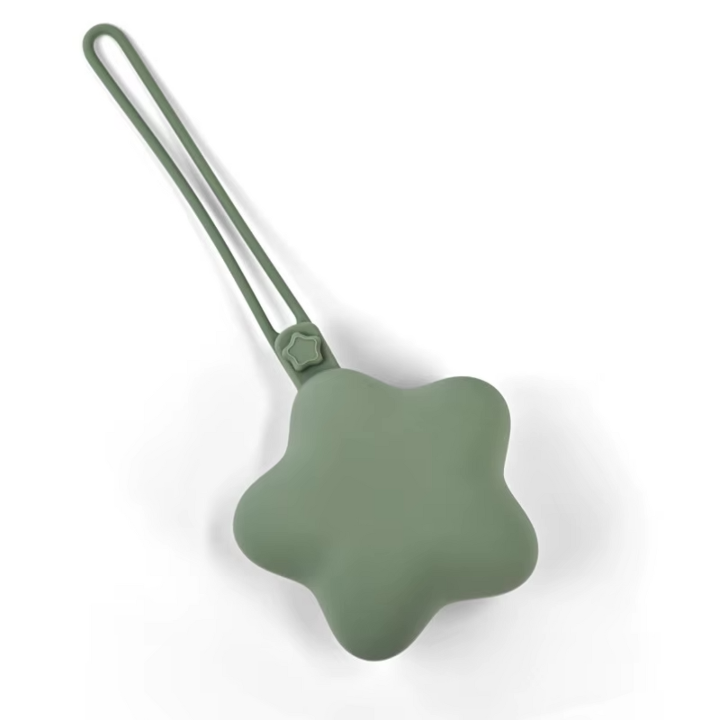 Green Star Silicone Pacifier Protector