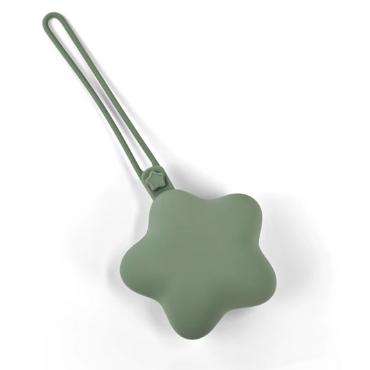 Green Star Silicone Pacifier Protector