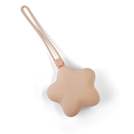 Blush Star Silicone Pacifier Protector