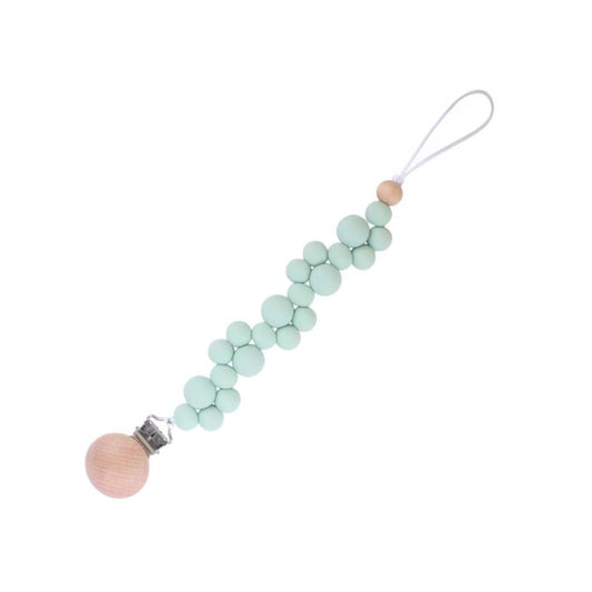 Mint Green Pacifier Clip